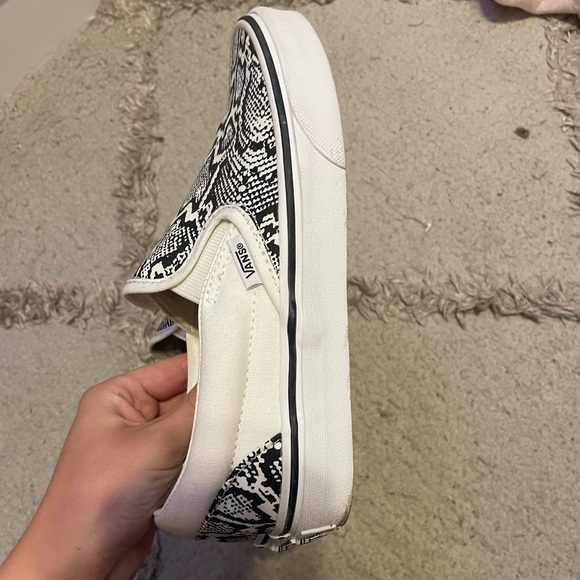 Like New Snakeskin Vans - Picture 2 of 4